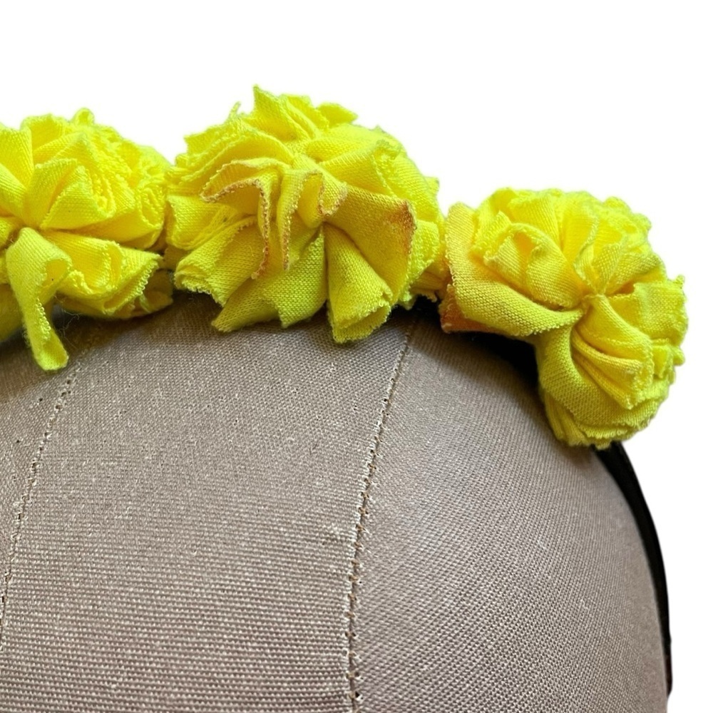 4/$25 Yellow Flower Headband - Picture 6 of 11